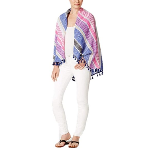 Collection XIIX Cotton Circle Wrap, Scarf, CoverUp - Picture 1 of 7